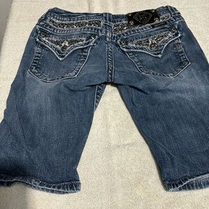 EUC miss me Jean’s Bermuda shorts